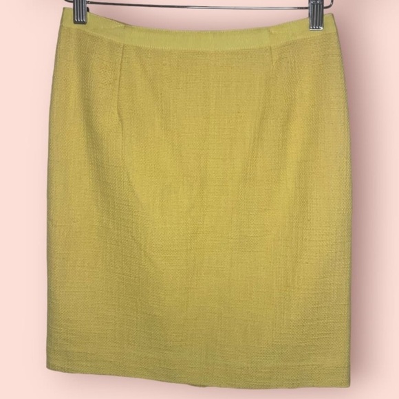 Vintage Banana Republic Yellow Skirt, Size 0P - Picture 5 of 5